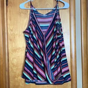 Maurice’s Colorful Striped Tank Top